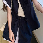 Casual Striped Patchwork Set - liwisi