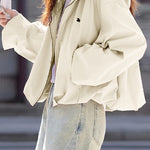 Casual Hooded Short Loose Jacket - liwisi