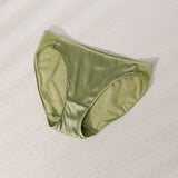 Silk Solid Color Lingerie Set