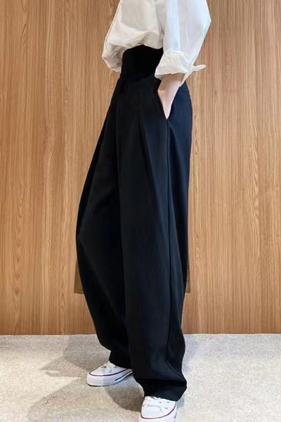 タックインロールアップマキシワイドパンツ　5色入 - liwisi