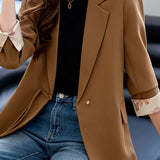 Elegant Office Neo-Chinese Style Blazer