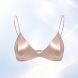 Silk Solid Color Lingerie Set