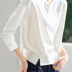 Casual Versatile Round Neck Long-Sleeve T-Shirt - liwisi