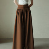 High-Waist Maxi Gathered Skants - 2 Colors Included