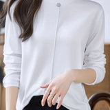 Simple and Versatile Casual Base Shirt - liwisi