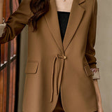 Elegant Office Neo-Chinese Style Blazer