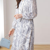 Floral Vintage French Dress - liwisi
