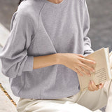 Versatile Casual Round Neck Sweatshirt - liwisi