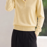 Casual Shawl Collar Knit Cardigan (Available in Buttonless / Double-Button Style)
