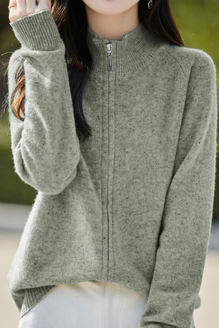 Loose, casual, soft and thick knitted top - liwisi