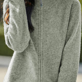 Loose, casual, soft and thick knitted top
