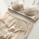 Mulberry Silk Lace Lingerie Set