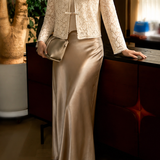 Elegant New Chinese Style Hollow Lace Ruffled Cardigan