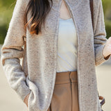 Loose, casual, soft and thick knitted top
