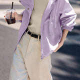 Casual Hooded Short Loose Jacket - liwisi