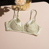 Mulberry Silk Lace Lingerie Set