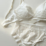 Mulberry Silk Lace Lingerie Set