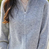 Loose, casual, soft and thick knitted top