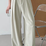 High-Waist Belted Maxi Wide Pants - 2 Colors Available