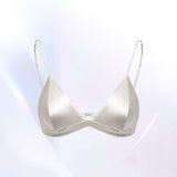 Silk Solid Color Lingerie Set