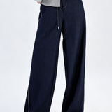 Casual Commuter High Waist Drawstring Jeans