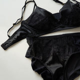 Mulberry Silk Lace Lingerie Set