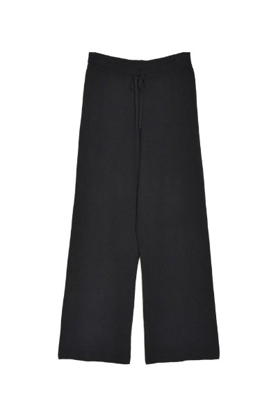 ベーシックニットマキシワイドパンツ　5色入 - liwisi
