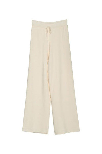 ベーシックニットマキシワイドパンツ　5色入 - liwisi