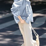 Casual Hooded Short Loose Jacket - liwisi