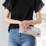 Versatile Spliced Short-sleeve T-shirt