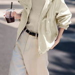 Casual Hooded Short Loose Jacket - liwisi