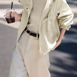 Casual Hooded Short Loose Jacket - liwisi