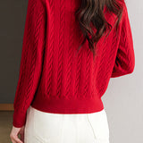 Commuter Versatile Half-Zip Knit Sweater