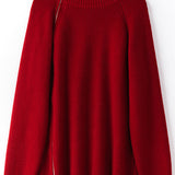 Oversized Turtleneck Cozy Sweater