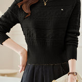Low Neck Layering Knit Top