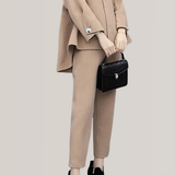 Woolen Long Sleeve Two-Piece Set