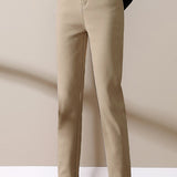 Straight Tube Loose Casual Versatile Thick Cigarette Pants