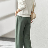 Sweatshirt and wide-leg pants two-piece sets