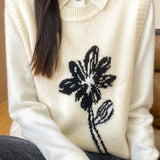 Round-neck pullover sleeveless waistcoat
