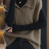 Loose vest sleeveless jacket
