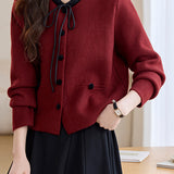 Elegant Knitted Cardigan