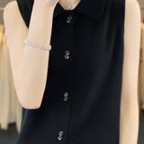 Sleeveless Knitted Vest