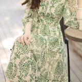 Floral Chiffon Dress