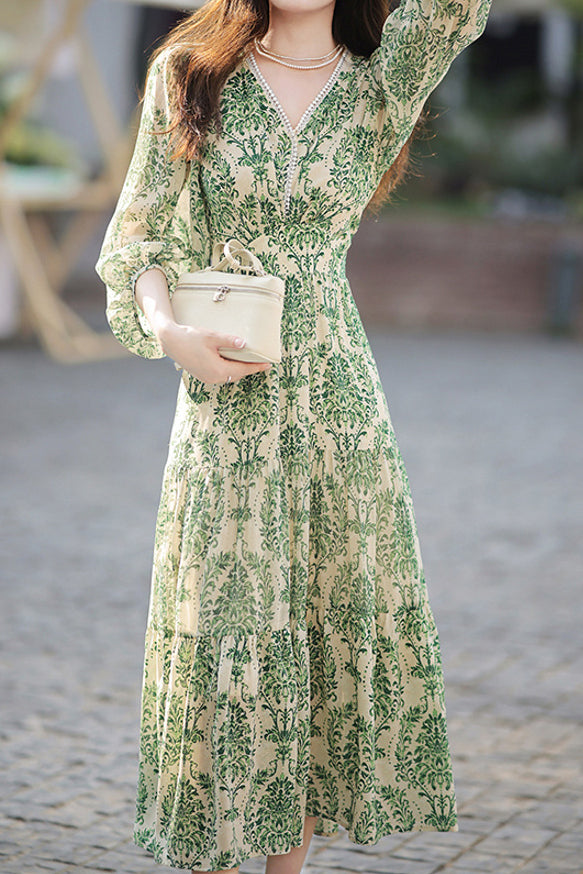 Floral Chiffon Dress Floral Chiffon Dress