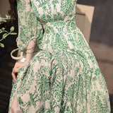 Floral Chiffon Dress