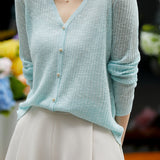 Comfortable V-neck Cardigan