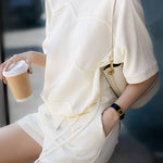 Casual breathable cotton set - liwisi