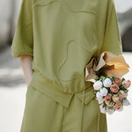 Casual breathable cotton set - liwisi
