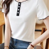 Fashionable Lace T-Shirt