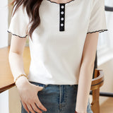 Fashionable Lace T-Shirt